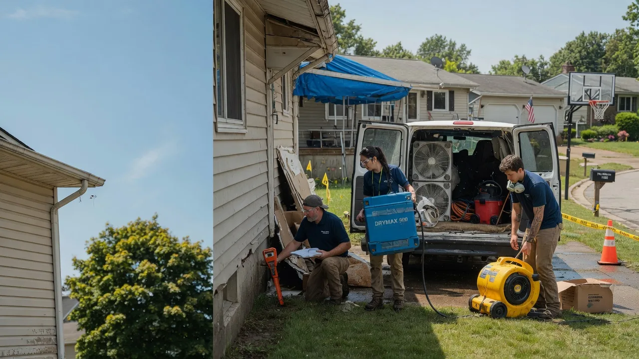 Ceiling Leak Cleanup in Winfield, IA near me
